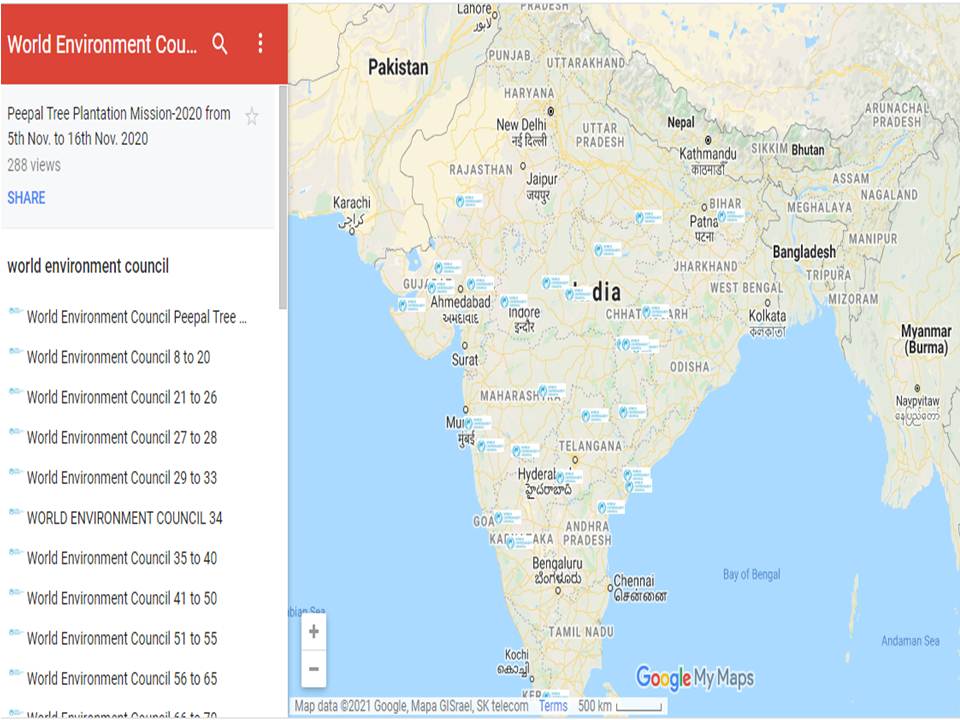 peepal tree google map
